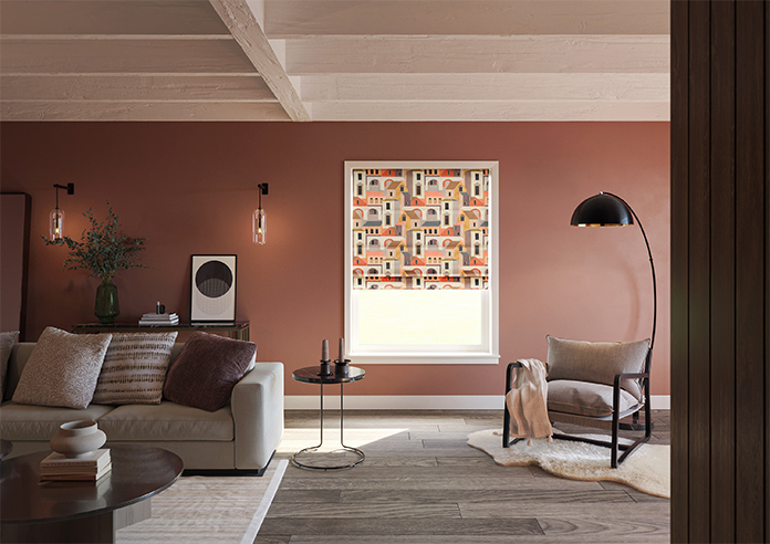 Santiago, Salsa - Roman Blind - Image 8